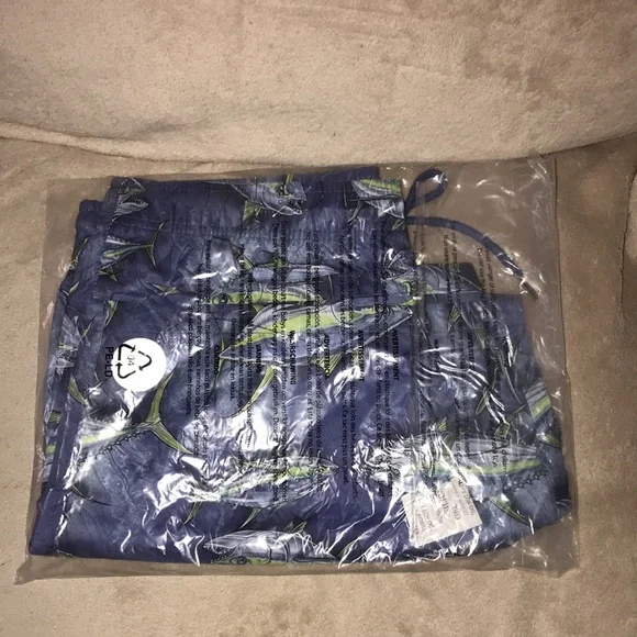 Psycho Tuna M or XL Atlantic Blue Psycho Tunas swim trunks New